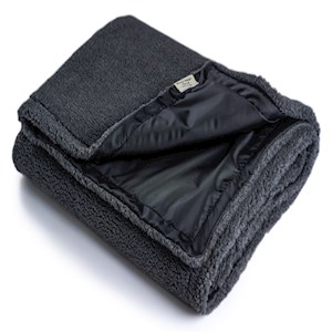 Grey Bronte Ranger Fleece Throw